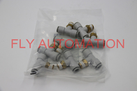 Public Size Pneumatic Tube Fittings T Shaped Fast Change Connector SMC KQ2T08-02A