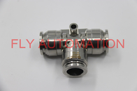 KQG2T12-00 Push In Straight Tubing Fitting 316 Stainless Steel Body Material