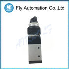 Aluminium Alloy Pneumatic Manual Valve MSV98322TB 3/2 Way Palm Button