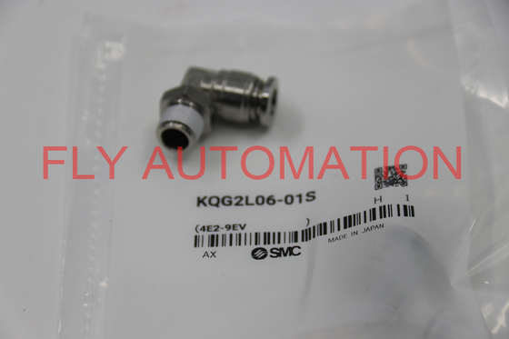 LIGHTWEIGHT QUICK CHANGE JOINT SMC KQG2L06-01S PNEUMATIC TUBE FITTINGS ELBOW