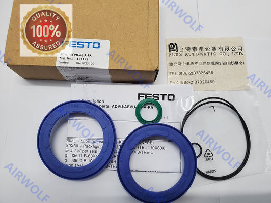 FESTO Compact Cylinder NBR TPE-U  Wearing Parts ADVU/AEVU-32-A-PA 121119 ADVU/AEVU-40-A-PA 121120 ADVU/AEVU-50-A-PA 121121 ADVU/AEVU-63-A-PA 121122 ADVU/AEVU-80-A-PA 121123 ADVU/AEVU-100-A-PA