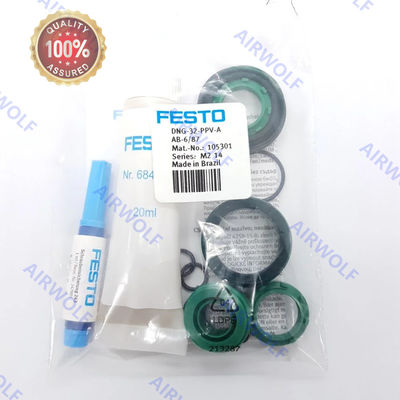 FESTO ISO15552 Cylinder TPE-U NBR Wearing Parts DNG-32--PPV-A 30000 DNG-40-PPV-A 105302 DNG-50--PPV-A 30002 DNG-63--PPV-A 30003 DNG-80--PPV-A 30004 DNG-100--PPV-A 30005 DNG-125--PPV-A 30006