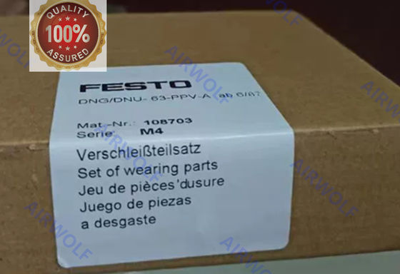 FESTO ISO15552 Cylinder TPE-U NBR Wearing Parts DNG-32--PPV-A 30000 DNG-40-PPV-A 105302 DNG-50--PPV-A 30002 DNG-63--PPV-A 30003 DNG-80--PPV-A 30004 DNG-100--PPV-A 30005 DNG-125--PPV-A 30006