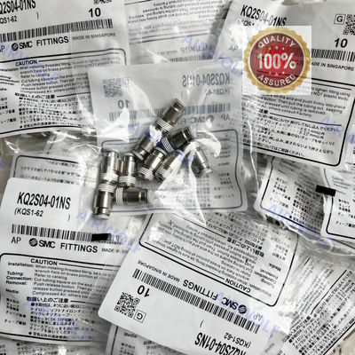 SMC Brass Nickel plated Inner Hex Threaded Lightweight KQ2S One-touch Straight Fittings  KQ2S04-02AS	KQ2S06-M6N KQ2S06-M5A	KQ2S06-01NS KQ2S06-01AS	KQ2S06-02NS KQ2S06-M6A	KQ2S06-03NS KQ2S06-02AS
