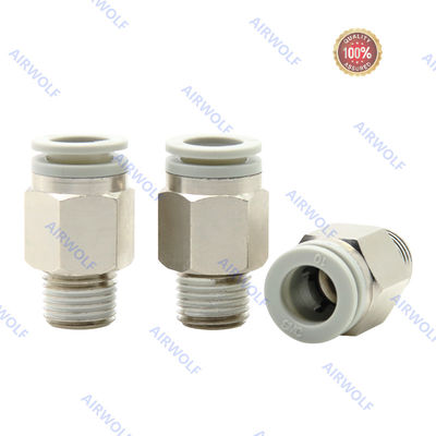 SMC Nickel Plated Brass Threaded POM One-touch Straight Fittings KQ2H04-M5N	KQ2H04-M6N	KQ2H04-01NS KQ2H06-M5N	KQ2H06-M6N	KQ2H06-01NS KQ2H06-03NS KQ2H06-04NS KQ2H08-01NS
