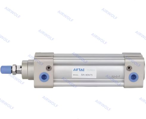 AIRTAC ISO15552 Aluminum Standard Cylinder Double Acting SAI SAID SAIJ Bore 32mm To 200mm Stroke 10mm To 2000mm SAI80X150S SAID200X400S