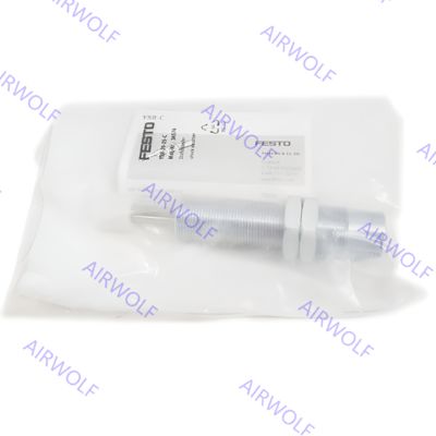 Festo High-Alloy Steel Shock Absorber YSR-C Series with 2 m/s and 3 m/s Max. Impact Speed for Pneumatic Systems