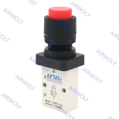 3/2 way S3PP-M5, S3PP-06, S3PP-08 AIRTAC S3 Series Control Valve M5 1/8" 1/4"