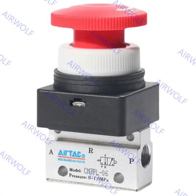 CM3B-06, CM3R-06, CM3L-06, CM3PL-06 AirTAC CM3 Series 3/2 way Control Valve 1/8"