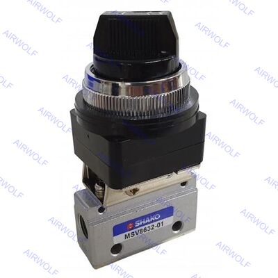 MSV8632-01R MSV8632-01TB MSV8632-01LB MSV8632-01RL SHAKO 3/2 way Mechanical Valve 1/8"