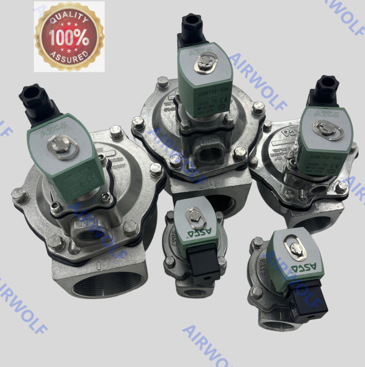 ASCO PULSE VALVES SCG353G043 3/4" SCG353G044 1" C140740  23821-0059 Single Stage Integral Pilot Threaded Body