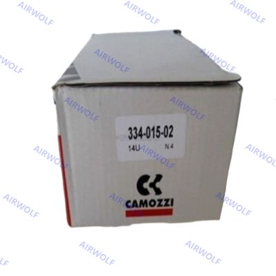 Camozzi 3/2 5/2 Way Solenoid Valve 1/8 1/4 Port 24V DC 230V AC 334-015-02 344-015-02 358-015-02 354-015-02 334-015-02-G77 334-015-02-G7J 334-015-02-G7K 334-015-02-G73 334-015-02-G72 344-015-02-G77