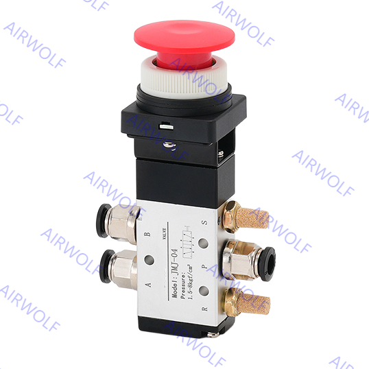 Sunrise JMJ Series JMJ-04, JMJ-05, JMJ-06, JMJ-07 3/2 way Mechanical Manual Valves 1/4"