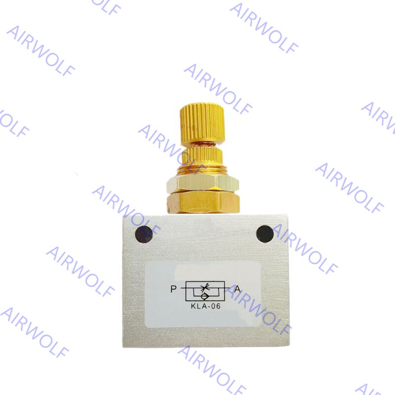 KLA-06, KLA-08, KLA-10 KLA Series one-way Air Flow Control Check Valve 1/8", 1/4", 3/8"