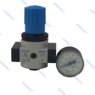 Bộ điều chỉnh áp suất khí nén FESTO bằng kẽm đúc 0-1.6MPa