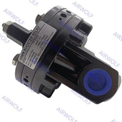 YTC Rotork Aluminium Diecasting Air Preparation Unit Volume Booster Relay YT-310N1 với 10 bar Max. Áp suất cung cấp 7 bar Max. Áp suất tín hiệu / đầu ra và dung lượng dòng chảy 5,24/4,91
